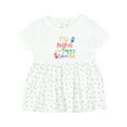 thumbnail image 1 of Inktastic Nana and Poppy Love Me Girls Baby Dress, 1 of 5