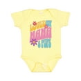 thumbnail image 1 of Inktastic Nana and Pops Love Me Retro Flowered Girls Baby Bodysuit, 1 of 5