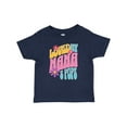 thumbnail image 1 of Inktastic Nana and Pops Love Me Retro Flowered Girls Baby T-Shirt, 1 of 5