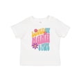 thumbnail image 1 of Inktastic Nana and Pops Love Me Retro Flowered Girls Baby T-Shirt, 1 of 5