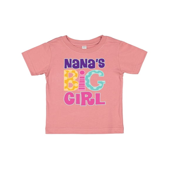 Inktastic Nana's Big Girl Girls Baby T-Shirt