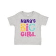 thumbnail image 1 of Inktastic Nana's Big Girl Girls Toddler T-Shirt, 1 of 5