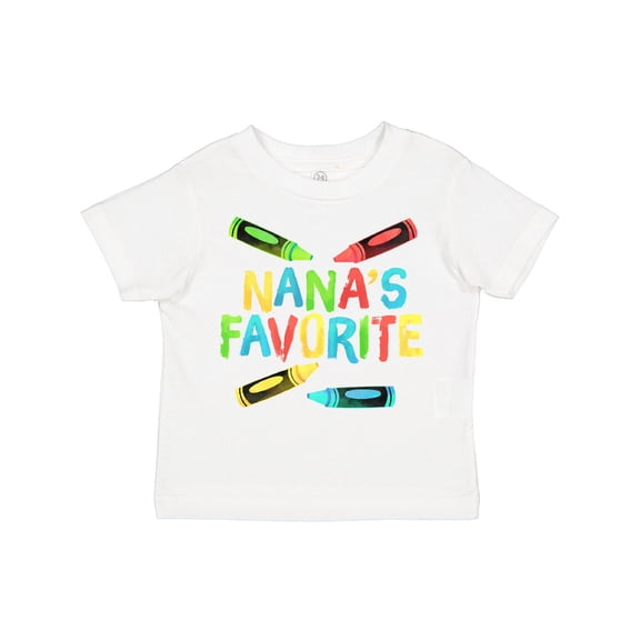 Inktastic Nana's Favorite Crayons Boys or Girls Toddler T-Shirt