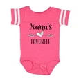 thumbnail image 1 of Inktastic Nana's Favorite- Heart Grandchild Boys or Girls Baby Bodysuit, 1 of 5