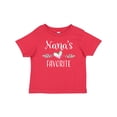 thumbnail image 1 of Inktastic Nana's Favorite Heart Grandchild Boys or Girls Baby T-Shirt, 1 of 5