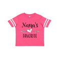 thumbnail image 1 of Inktastic Nana's Favorite- Heart Grandchild Boys or Girls Toddler T-Shirt, 1 of 5