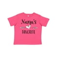thumbnail image 1 of Inktastic Nana's Favorite- Heart Grandchild Boys or Girls Toddler T-Shirt, 1 of 5