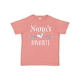 thumbnail image 1 of Inktastic Nana's Favorite Heart Grandchild Boys or Girls Toddler T-Shirt, 1 of 5