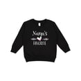 thumbnail image 1 of Inktastic Nana's Favorite Heart Grandchild Toddler Sweatshirt, 1 of 4