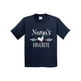 thumbnail image 1 of Inktastic Nana's Favorite Heart Grandchild Youth T-Shirt, 1 of 5