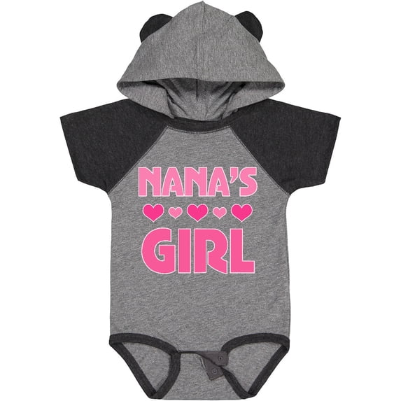 Inktastic Nana's Girl Grandchild Girls Baby Bodysuit