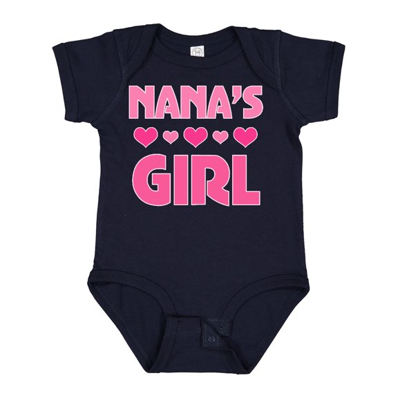 Inktastic Nana's Girl Grandchild Girls Baby Bodysuit