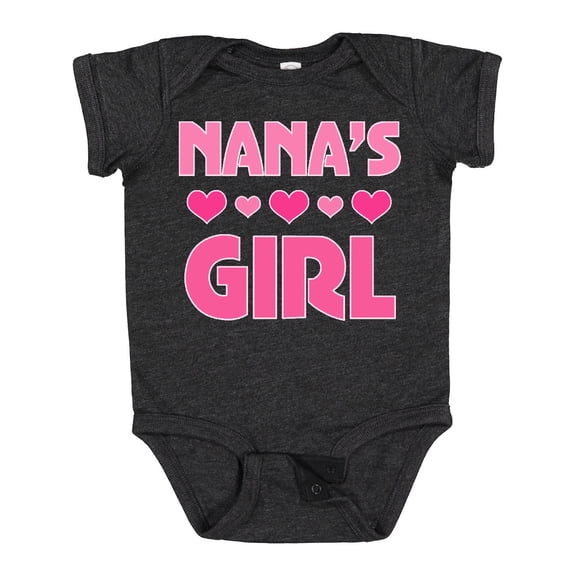 Inktastic Nana's Girl Grandchild Girls Baby Bodysuit