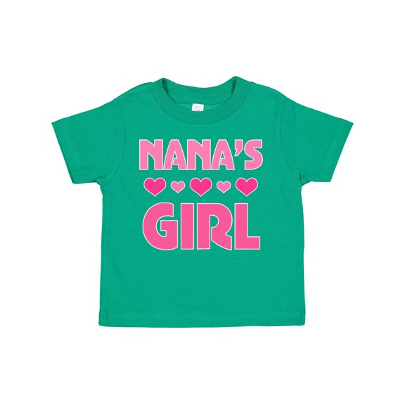 Inktastic Nana's Girl Grandchild Girls Toddler T-Shirt
