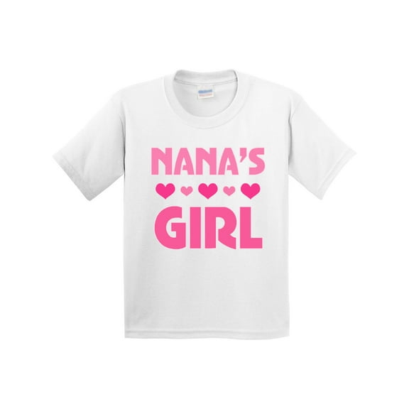 Inktastic Nana's Girl Grandchild Youth T-Shirt