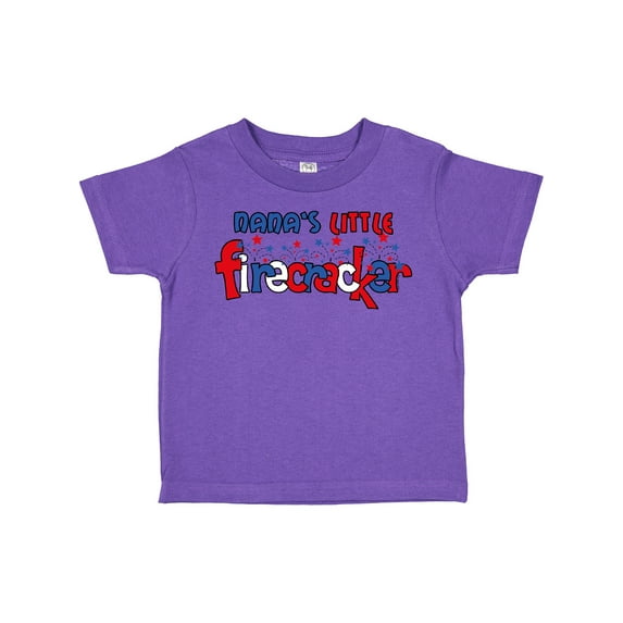 Inktastic Nana's Little Firecracker Boys or Girls Toddler T-Shirt