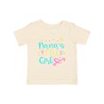 thumbnail image 1 of Inktastic Nana's Little Girl with Hearts Flower and Butterfly Girls Baby T-Shirt, 1 of 5