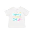 thumbnail image 1 of Inktastic Nana's Little Girl with Hearts Flower and Butterfly Girls Baby T-Shirt, 1 of 5