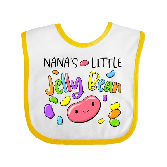 Inktastic Nana's Little Jellybean Cute Easter Candy Boys or Girls Baby Bib