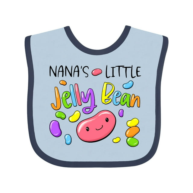 Inktastic Nana's Little Jellybean Cute Easter Candy Boys or Girls Baby Bib