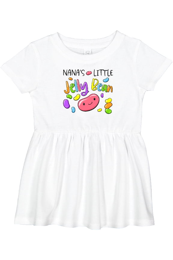 Nana's Little Jellybean Cute Easter Candy Girls Baby Dress