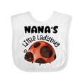 thumbnail image 1 of Inktastic Nana's Little Ladybug Boys or Girls Baby Bib, 1 of 4