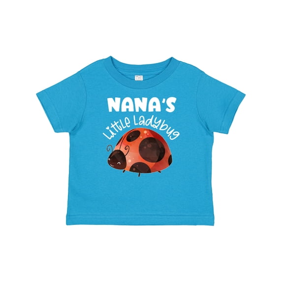 Inktastic Nana's Little Ladybug Boys or Girls Baby T-Shirt