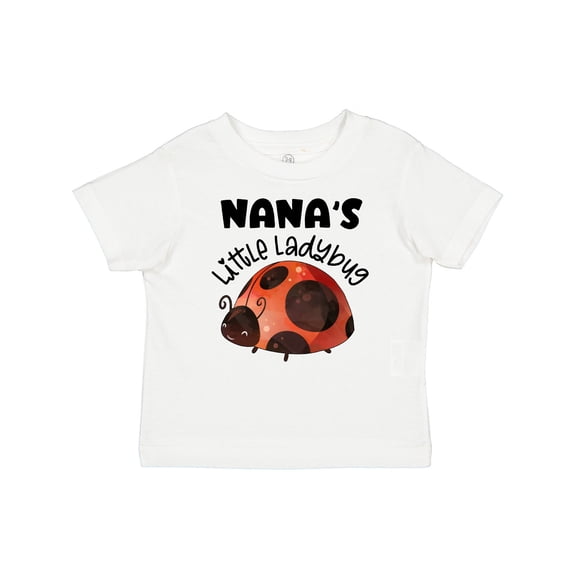 Inktastic Nana's Little Ladybug Boys or Girls Baby T-Shirt