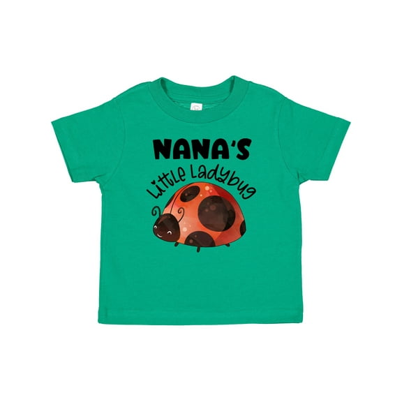 Inktastic Nana's Little Ladybug Boys or Girls Baby T-Shirt