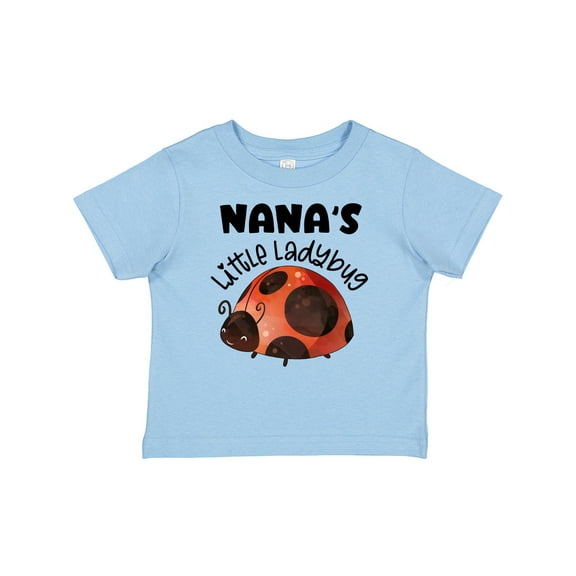 Inktastic Nana's Little Ladybug Boys or Girls Baby T-Shirt