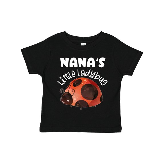Inktastic Nana's Little Ladybug Boys or Girls Toddler T-Shirt