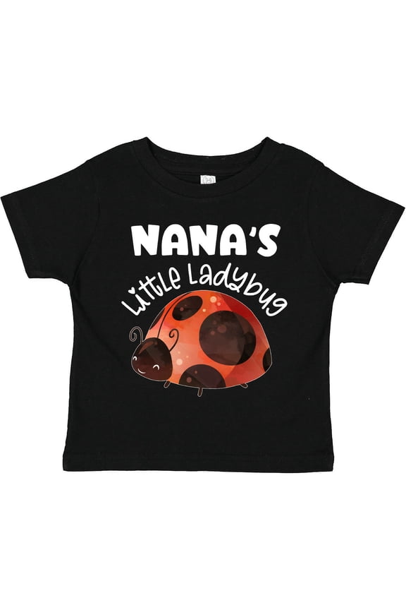 Nana's Little Ladybug Boys or Girls Toddler T-Shirt