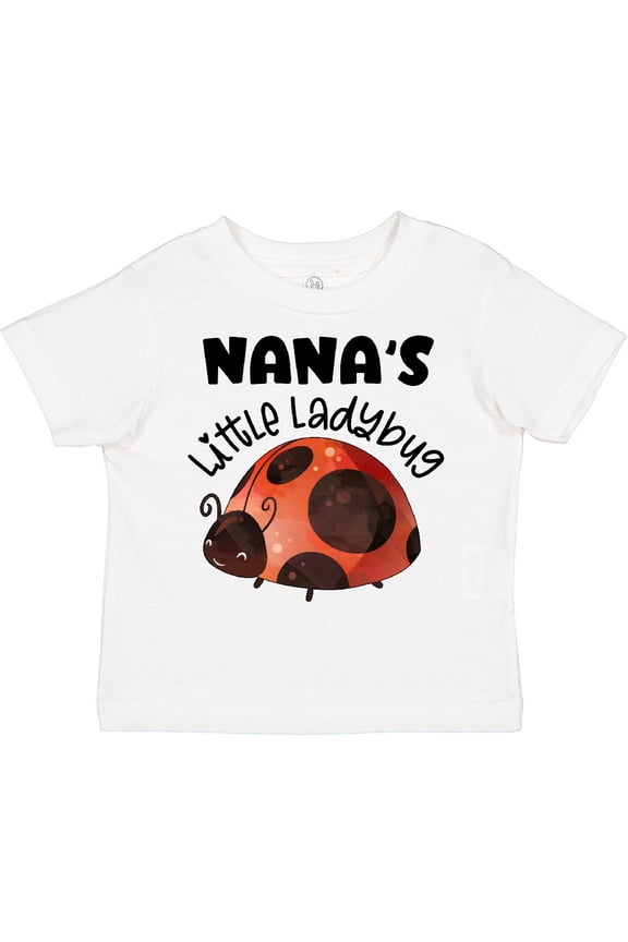 Nana's Little Ladybug Boys or Girls Toddler T-Shirt