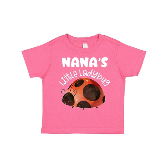 Inktastic Nana's Little Ladybug Boys or Girls Toddler T-Shirt