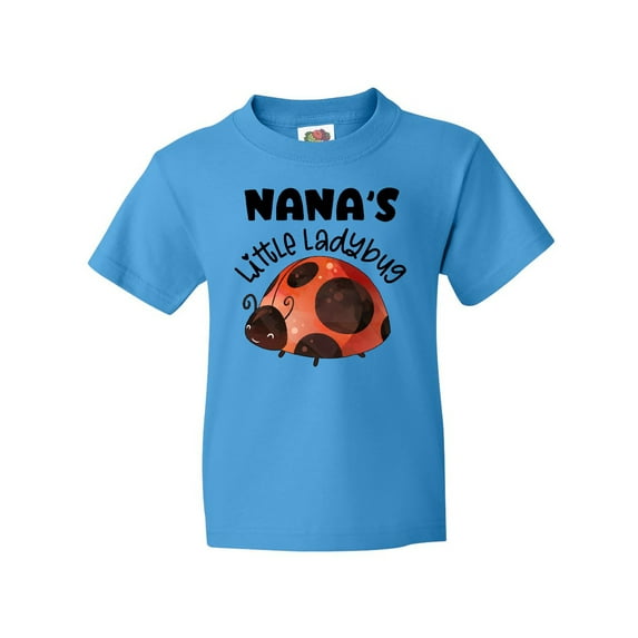 Inktastic Nana's Little Ladybug Youth T-Shirt