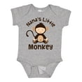 thumbnail image 1 of Inktastic Nana's Little Monkey Boys or Girls Baby Bodysuit, 1 of 5
