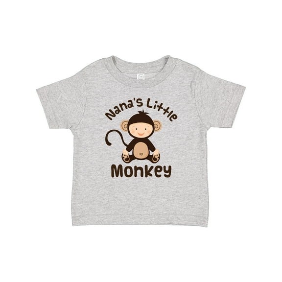 Inktastic Nana's Little Monkey Boys or Girls Baby T-Shirt