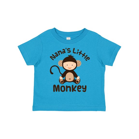 Inktastic Nana's Little Monkey Boys or Girls Toddler T-Shirt