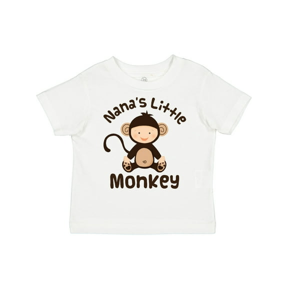Inktastic Nana's Little Monkey Boys or Girls Toddler T-Shirt