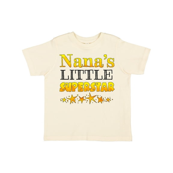 Inktastic Nana's Little Superstar Boys or Girls Toddler T-Shirt