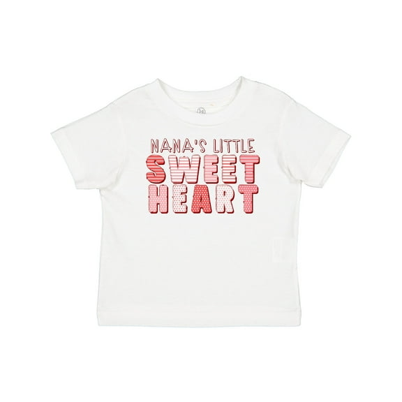 Inktastic Nana's Little Sweet Heart Boys or Girls Baby T-Shirt