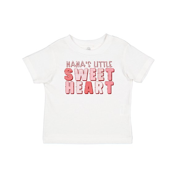 Inktastic Nana's Little Sweet Heart Boys or Girls Baby T-Shirt