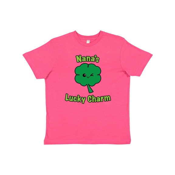 Inktastic Nana's Lucky Charm Youth T-Shirt