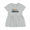 thumbnail image 1 of Inktastic Nana's Princess Crown and Flowers Girls Baby Dress, 1 of 5