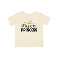 thumbnail image 1 of Inktastic Nana's Princess Crown and Flowers Girls Baby T-Shirt, 1 of 5