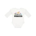 thumbnail image 1 of Inktastic Nana's Princess Crown and Flowers Girls Long Sleeve Baby Bodysuit, 1 of 5