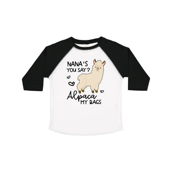 Inktastic Nana's You Say Alpaca My Bags Boys or Girls Toddler T-Shirt