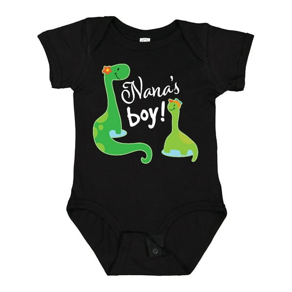 Inktastic Nanas Boy Grandson Dinosaur Boys Baby Bodysuit