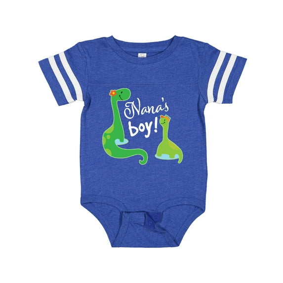 Inktastic Nanas Boy Grandson Dinosaur Boys Baby Bodysuit