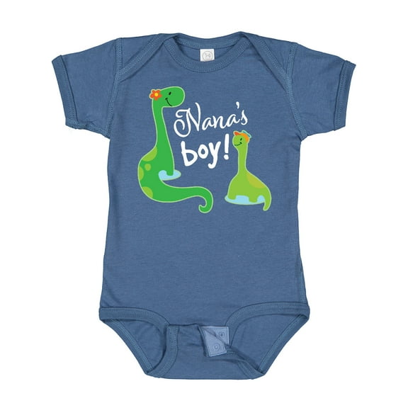 Inktastic Nanas Boy Grandson Dinosaur Boys Baby Bodysuit